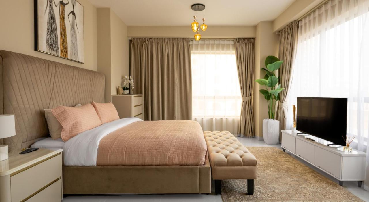Apartamento Happy Academia Jbr Dubái Exterior foto