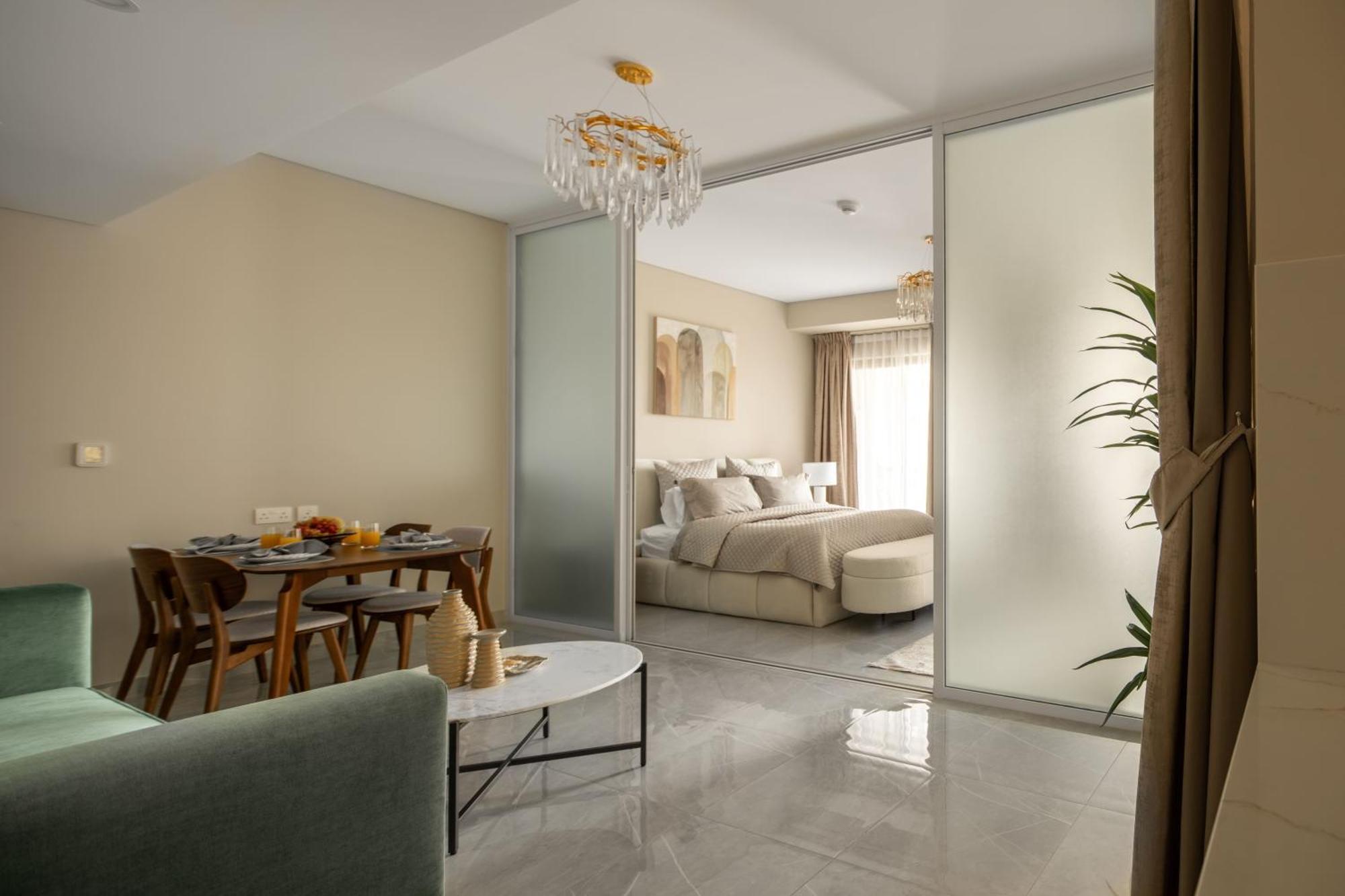 Apartamento Happy Academia Jbr Dubái Exterior foto