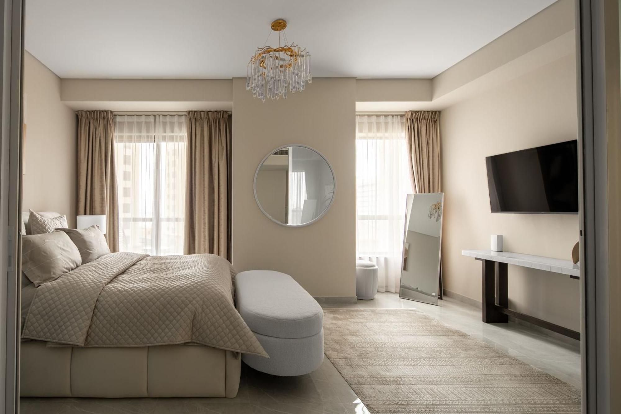 Apartamento Happy Academia Jbr Dubái Exterior foto